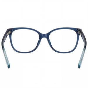 Marc Jacobs MARC 540 Square Eyeglasses Women — side view, Blue Acetate temples