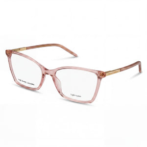 Marc Jacobs Marc 544 Pink Rectangle Eyeglasses for Women, Acetate frame