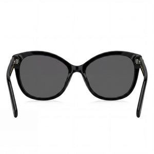 Marc Jacobs Marc 554/S Butterfly Sunglasses for Women — interior view, Non-Polarized lens detail