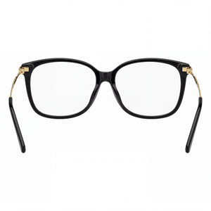 Marc Jacobs MARC 562 Rectangle Eyeglasses for Women — interior view, Plastic or Polycarbonate demo lenses