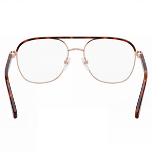 Marc Jacobs Marc 571 Rectangle Eyeglasses for Women — interior view, Polycarbonate demo lenses
