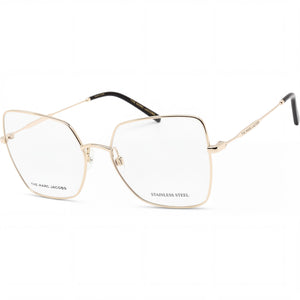 Marc Jacobs Marc 5910 Gold Rectangle Eyeglasses for Women, Stainless Steel frame