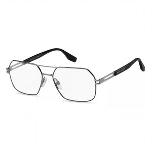 Marc Jacobs MARC 602 Silver Aviator Eyeglasses Unisex, Stainless Steel frame