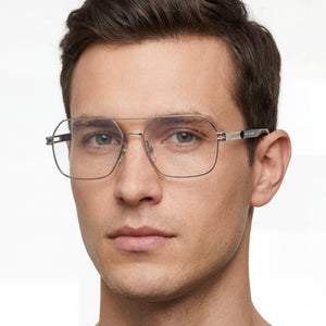 Marc Jacobs MARC 602 Silver Eyeglasses Unisex — lifestyle wear, office and reading