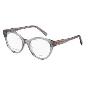 Marc Jacobs Marc 628 Gray Oval Eyeglasses for Women, Acetate frame