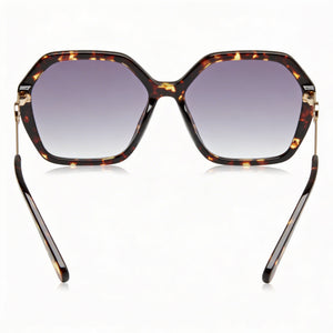 Marc Jacobs MARC 689/S Oval Sunglasses for Women — interior view, Non-Polarized lens detail