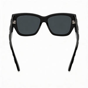 Marc Jacobs Marc 695/S Square Sunglasses Unisex — side view, Non-Polarized Grey lens