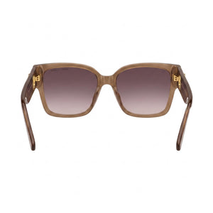 Marc Jacobs Marc 698/S Square Sunglasses Women — side view, Non-Polarized Clear lens