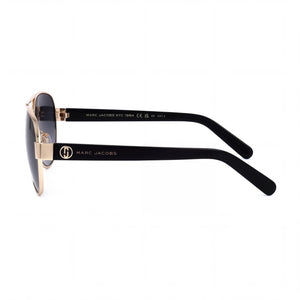 Marc Jacobs Marc 699/S Aviator Sunglasses Men — side view, Non-Polarized Gray Gradient lens