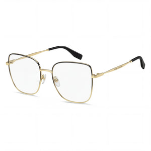 Marc Jacobs Marc 704 Gold Square Eyeglasses for Men, Stainless Steel frame