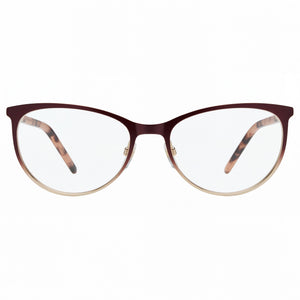 Marc Jacobs Marc 708 Oval Eyeglasses for Men — front view, Stainless Steel