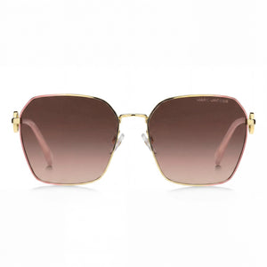 Marc Jacobs MARC 729/S Rectangle Sunglasses for Women — front view, Acetate frame