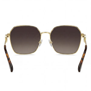 Marc Jacobs MARC 729/S Square Sunglasses Women — side view, Non-Polarized Brown Shaded lens