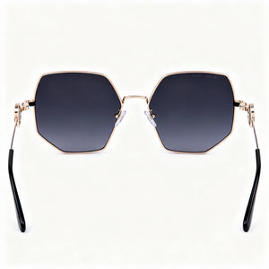 Marc Jacobs MARC 730/S Round Sunglasses for Women — front view, Metal frame