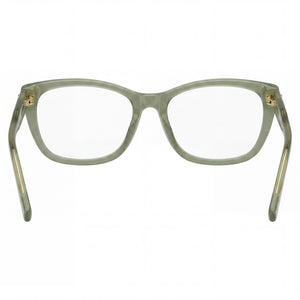 Marc Jacobs Marc 736 Rectangle Eyeglasses Women — side view, Pink Plastic temples