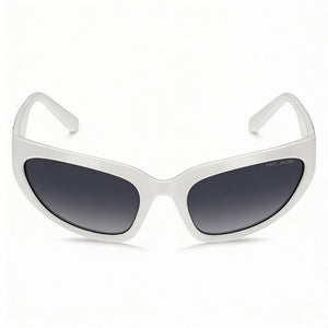 Marc Jacobs Marc 738/S Oval Sunglasses for Women — front view, Cellulose Prop. frame