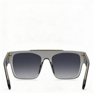 Marc Jacobs Marc 757/S Rectangle Sunglasses Men — side view, Non-Polarized Dark Gray Shaded lens