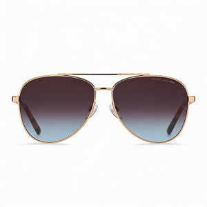 Marc Jacobs MARC 760/S Aviator Sunglasses for Women — front view, Metal frame