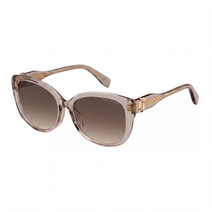 Marc Jacobs MARC 791/F/S Brown Rectangular Sunglasses for Women, Brown lens