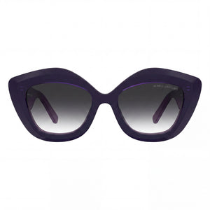 Marc Jacobs MARC 800/S Cat Eye Sunglasses for Women — front view, frame detail