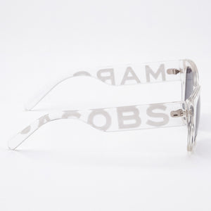 Marc Jacobs MARC 807/S Cat Eye Sunglasses Unisex — side view, Polycarbonate Grey lens