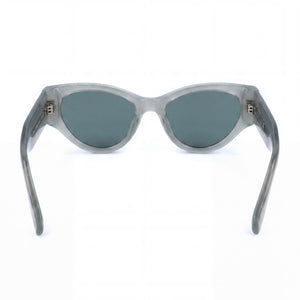 Marc Jacobs MJ 1045/S Cat Eye Sunglasses for Women — interior view, Green lens detail