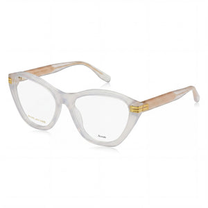 Marc Jacobs MJ 1086 White Cat Eye Eyeglasses for Women, Acetate frame