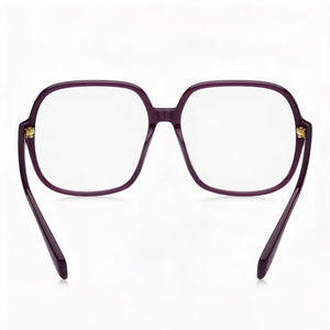 Marc Jacobs Mj 1098 Rectangle Eyeglasses for Women — interior view, Polycarbonate demo lenses