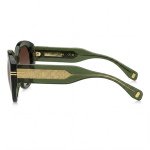 Marc Jacobs Mj 1110/S Round Sunglasses Women — side view, Non-Polarized Brown lens