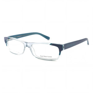 Marc Jacobs MMJ553 Blue Rectangle Eyeglasses for Women, Plastic frame