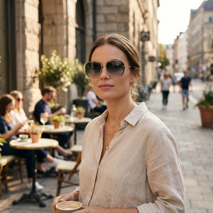 Marc Jacobs Modern Black Sunglasses Women — outdoor wear, Gold Black Non-Polarized lens