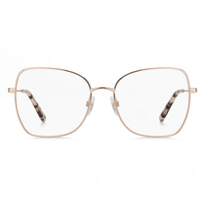 Marc Jacobs Modern Butterfly Eyeglasses for Women — front view, Metal