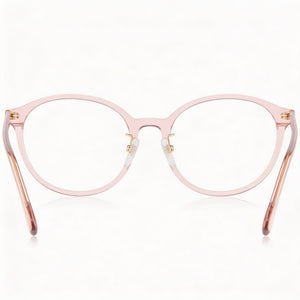 Marc Jacobs Modern Round Eyeglasses for Women — front view, Acetate