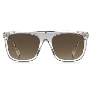 Marc Jacobs Modern Rectangle Sunglasses for Unisex — front view, Acetate frame