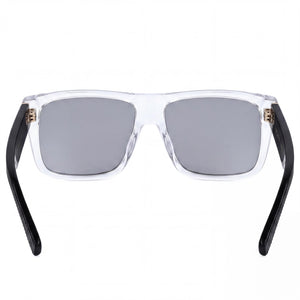 Marc Jacobs Square Sunglasses Women — side view, Non-Polarized Crystal Black lens