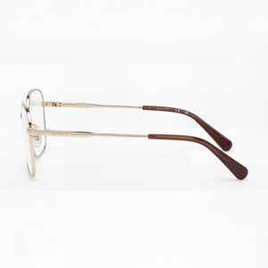 Marcolin Classic Oval Eyeglasses Unisex — front view, Metal frame