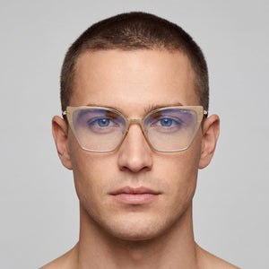Marcolin Gold Eyeglasses Unisex — lifestyle wear, desk routines and errands