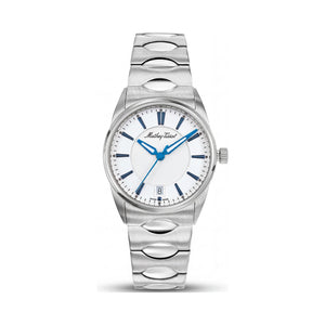 Mathey-Tissot bracelet Silver-tone Dial Stainless steel Women Watch, 32mm