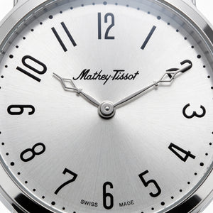 Mathey-Tissot Men's Watch — front view, Quartz movement 40mm