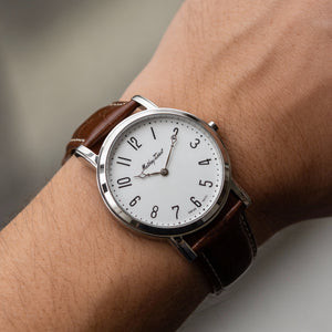 Mathey-Tissot Men's Watch — side view, Stainless Steel case 40mm