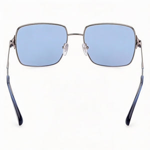 Max & Co. Casual Square Sunglasses Women — side view, Non-Polarized Grey lens