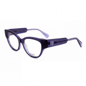 Max & Co. Mo5141 Violet Cat Eye Eyeglasses for Women, Acetate frame