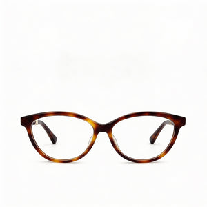 MaxMara Oval Eyeglasses for Women — front view, Plastic