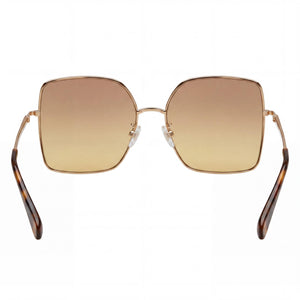 MaxMara MM0062-H Square Sunglasses for Women — interior view, Non-Polarized lens detail