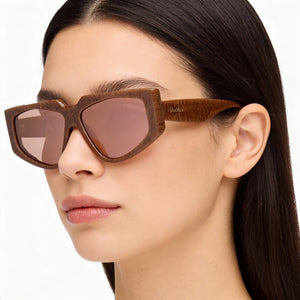 MaxMara Mm0125 Brown Sunglasses Women — lifestyle wear, coastal walks and seaside afternoons