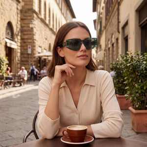 MaxMara Mm0125 Green Sunglasses Women — lifestyle wear, sport and outdoor activities