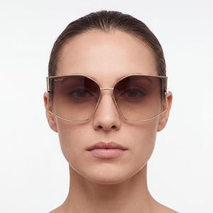 MaxMara Mm0142 Gold Sunglasses Women — lifestyle wear, daily driving and outdoor wear