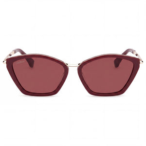 MaxMara MM0162 Cat Eye Sunglasses for Women — front view, Acetate frame