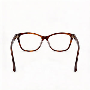 MaxMara Mm5032-f Rectangle Eyeglasses for Women — front view, Plastic