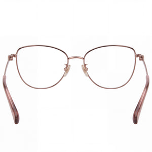 MaxMara MM5047 034 Cat Eye Eyeglasses for Women — front view, Metal